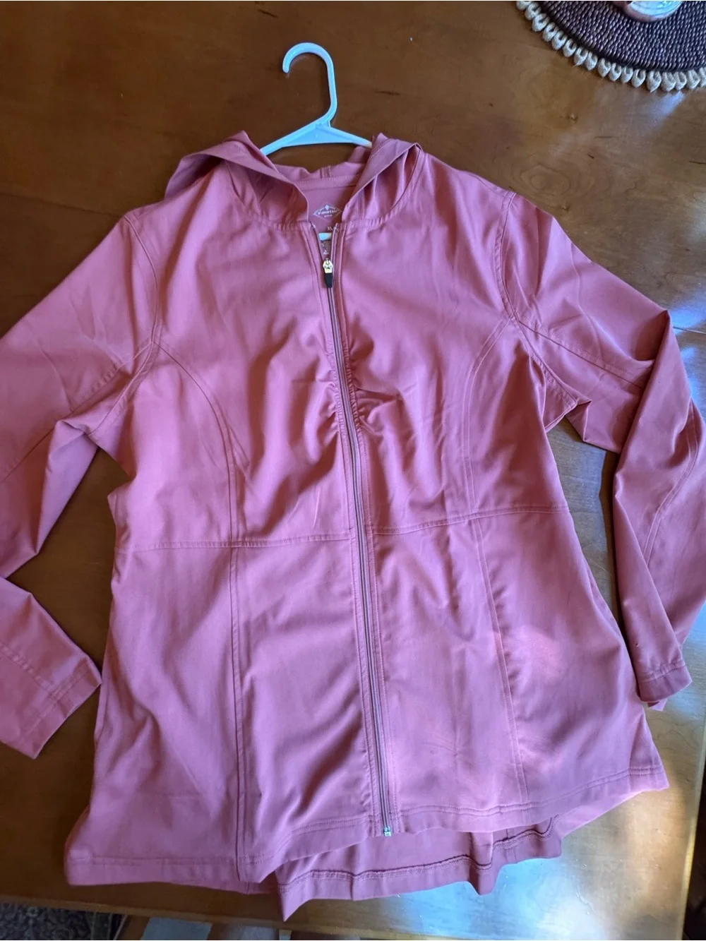St John’s Bay Hooded Athletic Jacket Lightweight Size XL